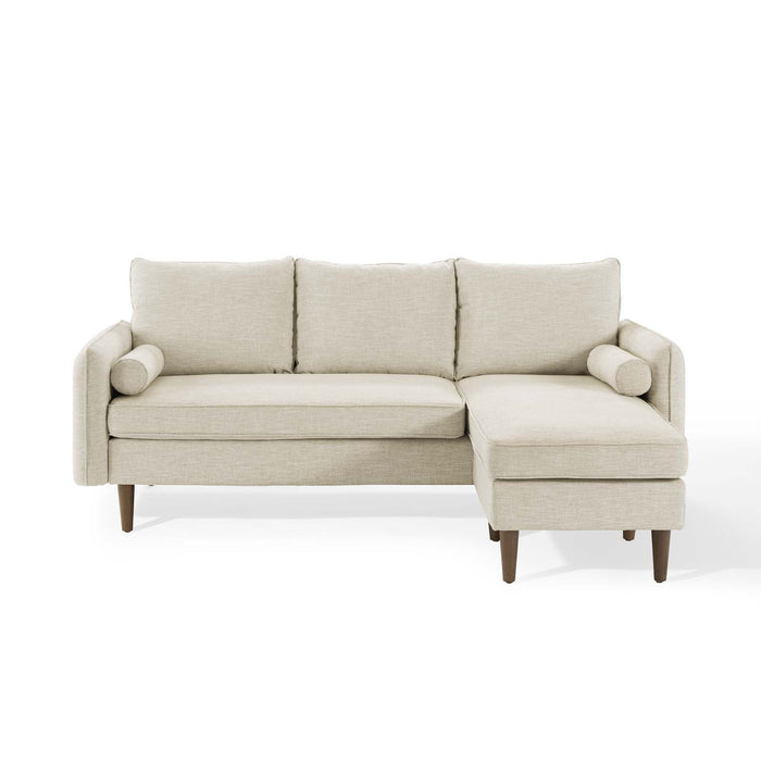 Modway Revive Upholstered Fabric Modern Sectional Sofa