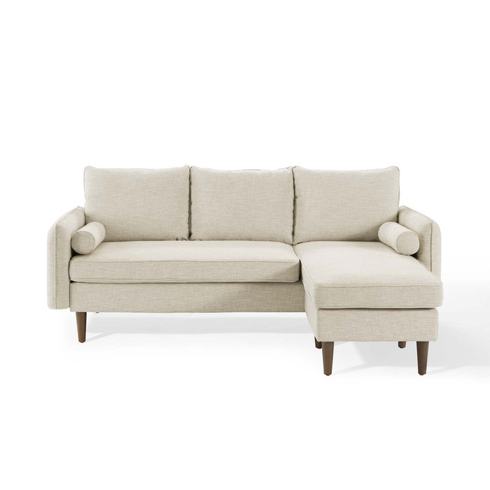 Modway Revive Upholstered Fabric Modern Sectional Sofa