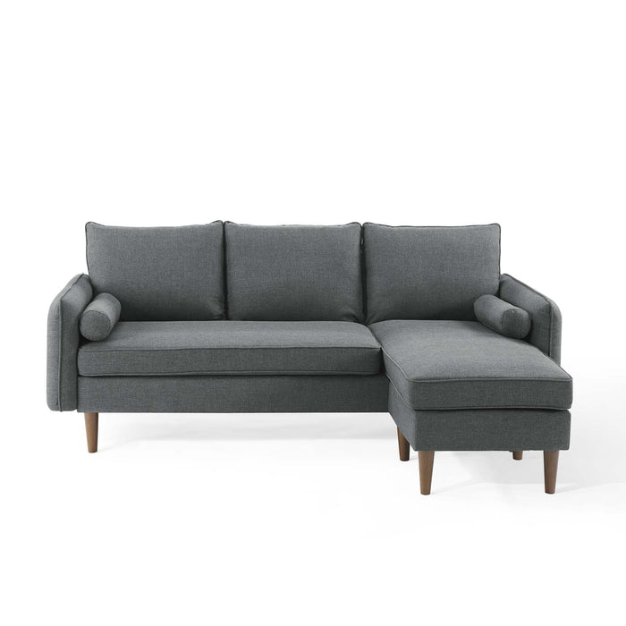 Modway Revive Upholstered Fabric Modern Sectional Sofa