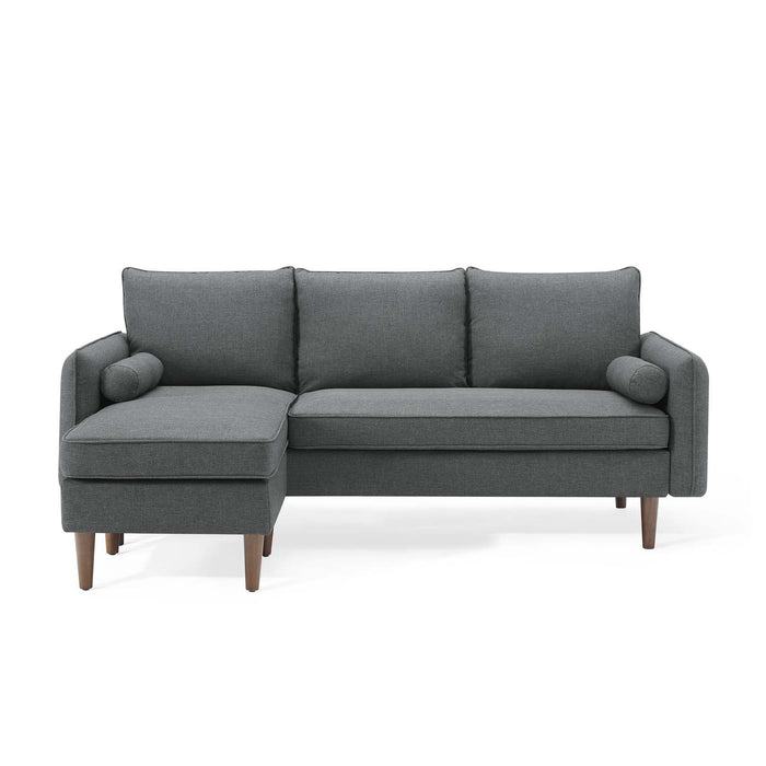 Modway Revive Upholstered Fabric Modern Sectional Sofa