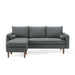 Modway Revive Upholstered Fabric Modern Sectional Sofa