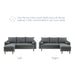 Modway Revive Upholstered Fabric Modern Sectional Sofa