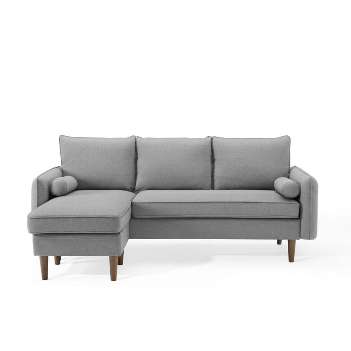 Modway Revive Upholstered Fabric Modern Sectional Sofa