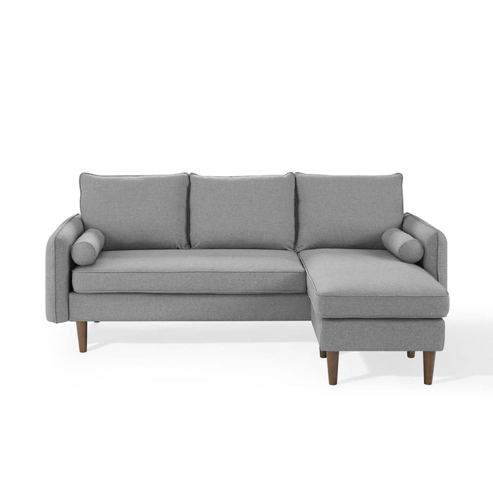 Modway Revive Upholstered Fabric Modern Sectional Sofa