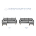 Modway Revive Upholstered Fabric Modern Sectional Sofa