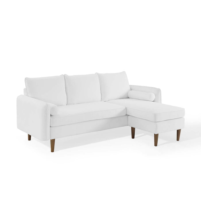 Modway Revive Upholstered Fabric Modern Sectional Sofa