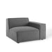 Modway Restore 2-Piece Modern Fabric Sectional Sofa