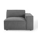 Modway Restore 2-Piece Modern Fabric Sectional Sofa