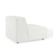 Modway Restore Upholstered Fabric Sectional Sofa Armless Chair