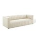 Modway Reflection Channel Tufted Upholstered Fabric Sofa