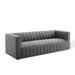 Modway Reflection Channel Tufted Upholstered Fabric Sofa