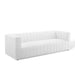 Modway Reflection Channel Tufted Upholstered Fabric Sofa