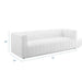 Modway Reflection Channel Tufted Upholstered Fabric Sofa