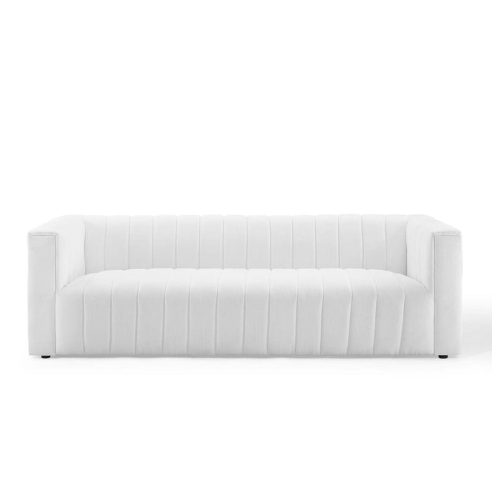 Modway Reflection Channel Tufted Upholstered Fabric Sofa