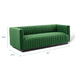 Modway Conjure Channel Tufted Velvet Modern Sofa