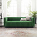 Modway Conjure Channel Tufted Velvet Modern Sofa