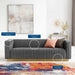 Modway Charisma Channel Tufted Modern Velvet Sof