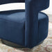 Modway Spin Cutaway Velvet Swivel Accent Armchair