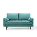 Modway Valour Mid-Century Modern Velvet Loveseat