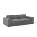 Modway Restore 2-Piece Modern Fabric Sectional Sofa