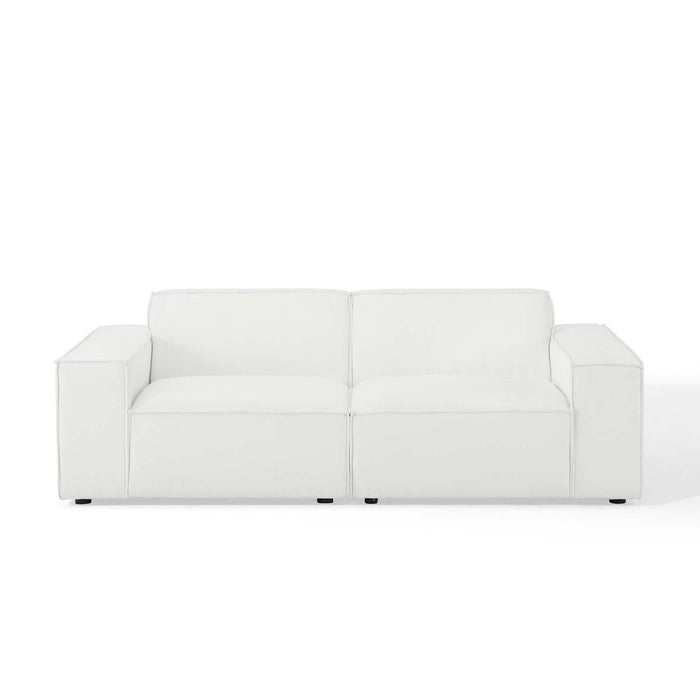 Modway Restore 2-Piece Modern Fabric Sectional Sofa