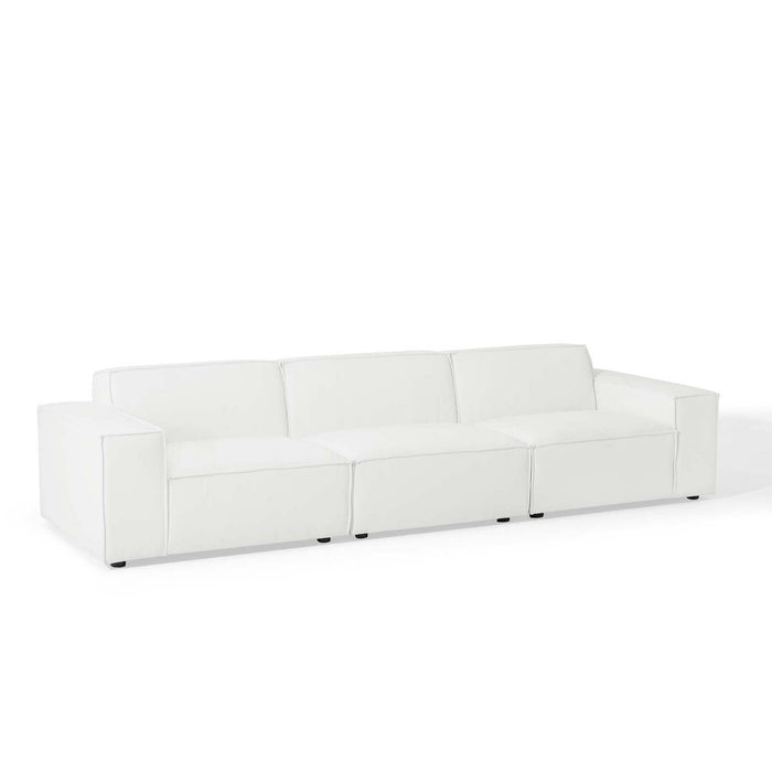 Modway Restore Upholstered Fabric 3-Piece Sectional Sofa