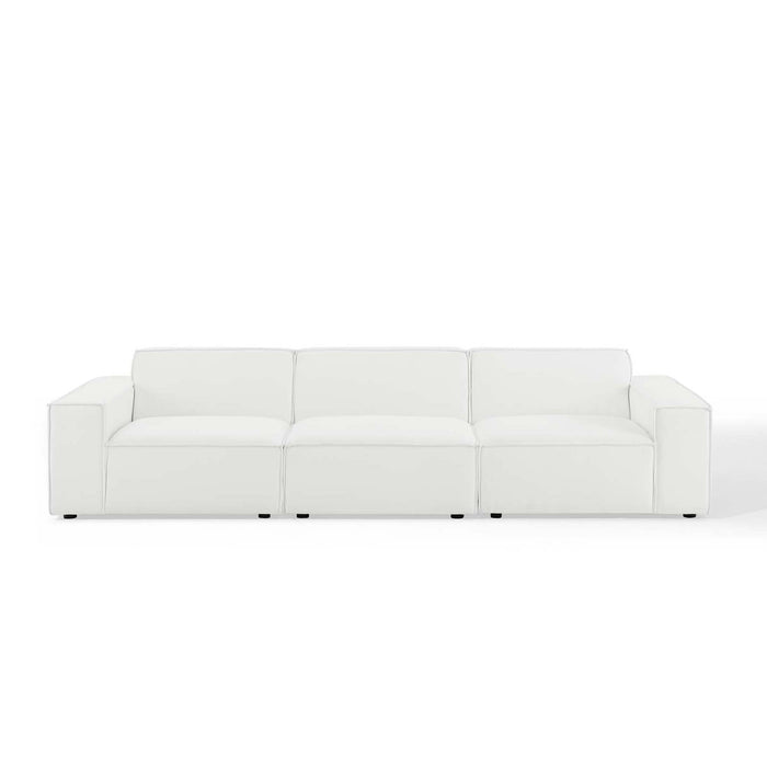 Modway Restore Upholstered Fabric 3-Piece Sectional Sofa