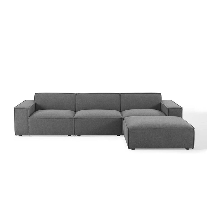 Modway Restore 4-Piece Modern Sectional Sofa