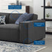 Modway Restore Modern 6-Piece Fabric Sectional Sofa