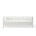 Modway Shift Channel Tufted Modern Velvet Sofa 