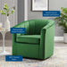 Modway Prospect Velvet Swivel Accent Armchair