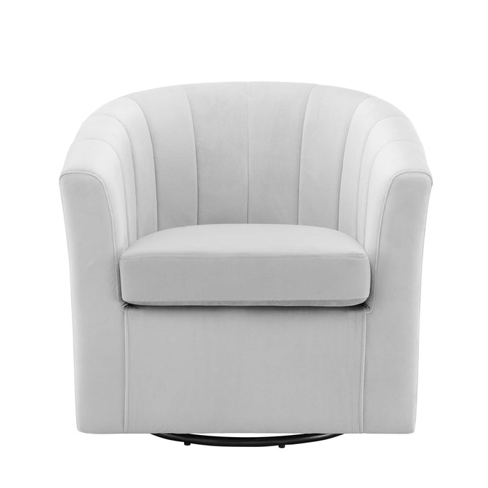 Modway Prospect Velvet Swivel Accent Armchair