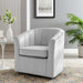 Modway Prospect Velvet Swivel Accent Armchair