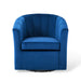 Modway Prospect Velvet Swivel Accent Armchair