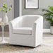 Modway Prospect Velvet Swivel Accent Armchair