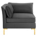 Modway  Ardent Performance Modern Velvet Loveseat