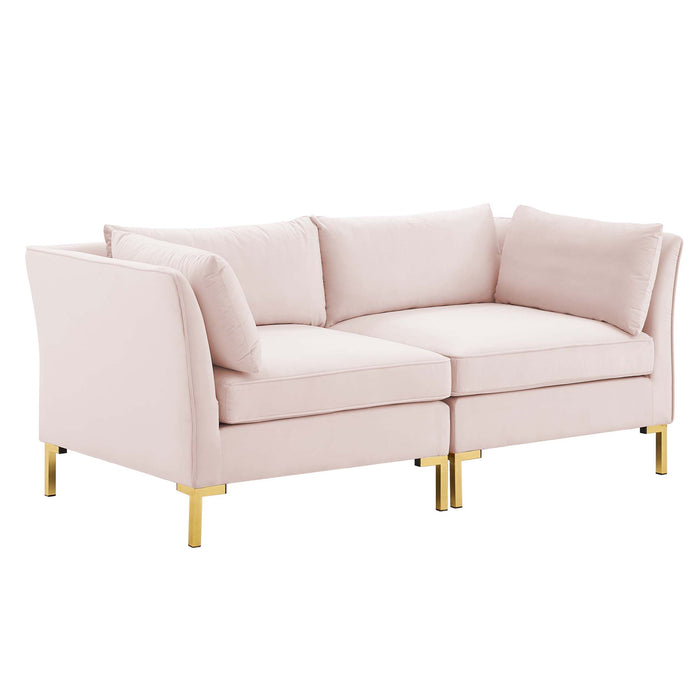 Modway  Ardent Performance Modern Velvet Loveseat