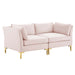 Modway  Ardent Performance Modern Velvet Loveseat