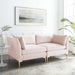 Modway  Ardent Performance Modern Velvet Loveseat