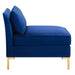 Modway Ardent Mid-Century Modern Velvet Sofa