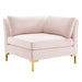 Modway Ardent Mid-Century Modern Velvet Sofa