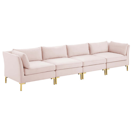 Modway Ardent 4-Seater Modern Velvet Sofa