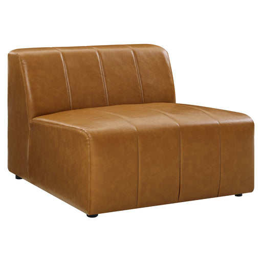 Modway Bartlett Vegan Leather Armless Chair 