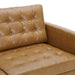 Modway Exalt Tufted Vegan Modern Leather Sofa 