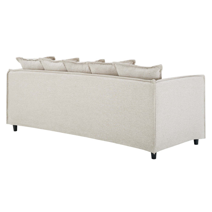 Modway Avalon Slipcover Upholstered Modern Fabric Sofa