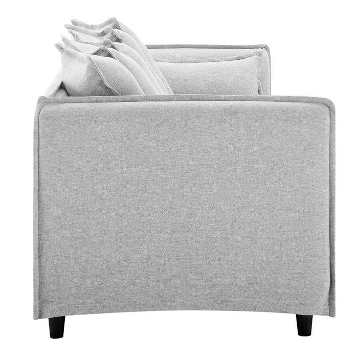 Modway Avalon Slipcover Upholstered Modern Fabric Sofa