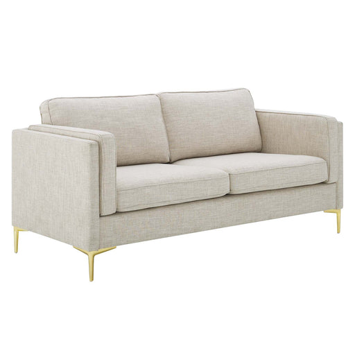 Modway Kaiya Mid-Century Modern Fabric Sofa