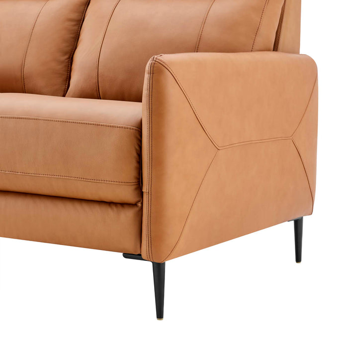 Modway Huxley Mid-Century Modern Leather Sofa