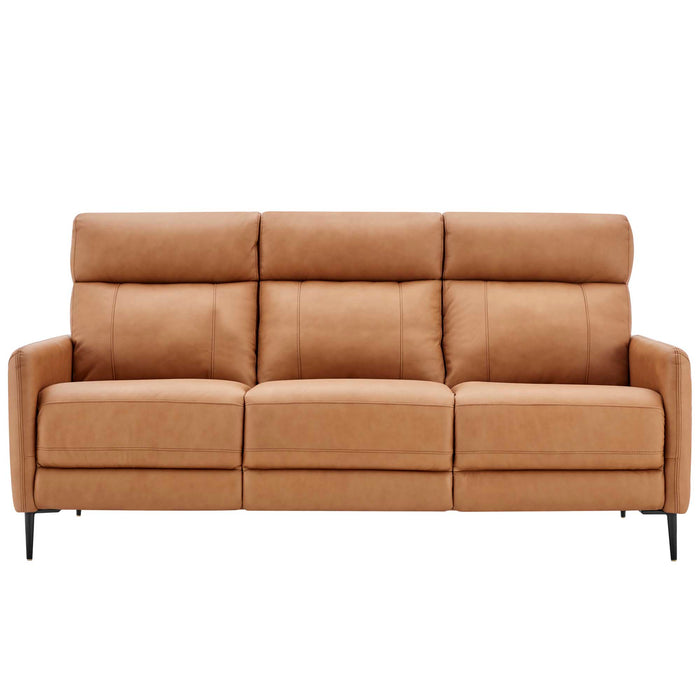 Modway Huxley Mid-Century Modern Leather Sofa