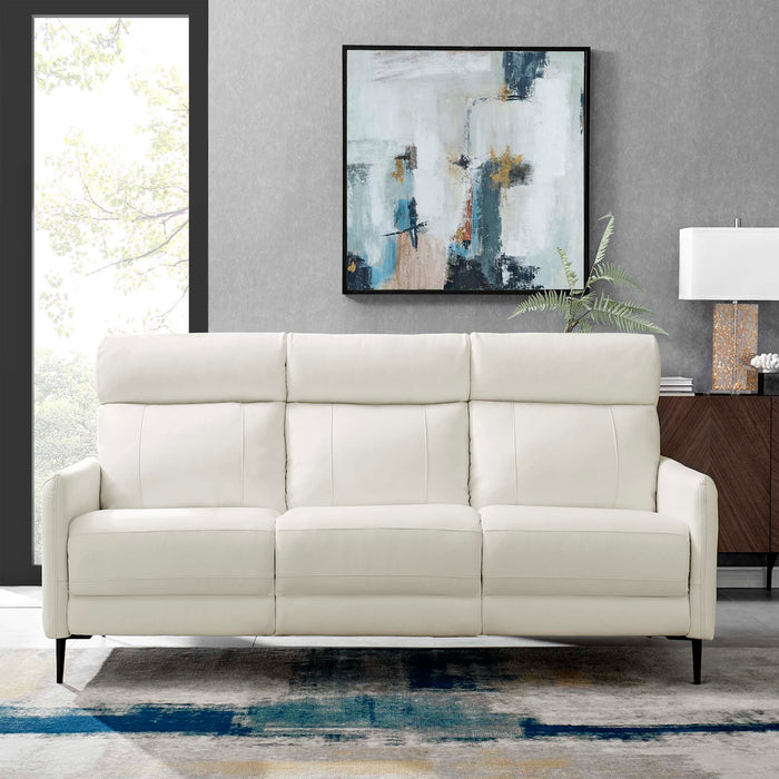 Modway Huxley Mid-Century Modern Leather Sofa